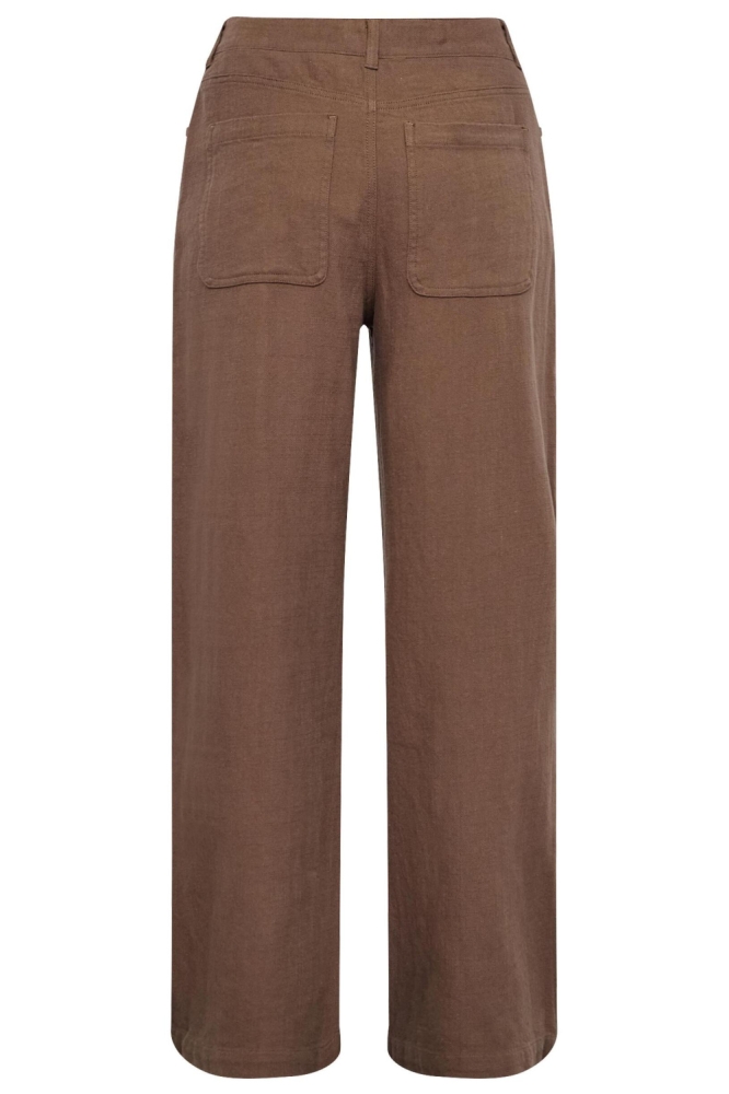 SisterS point bruine dames broek | Achteraanzicht