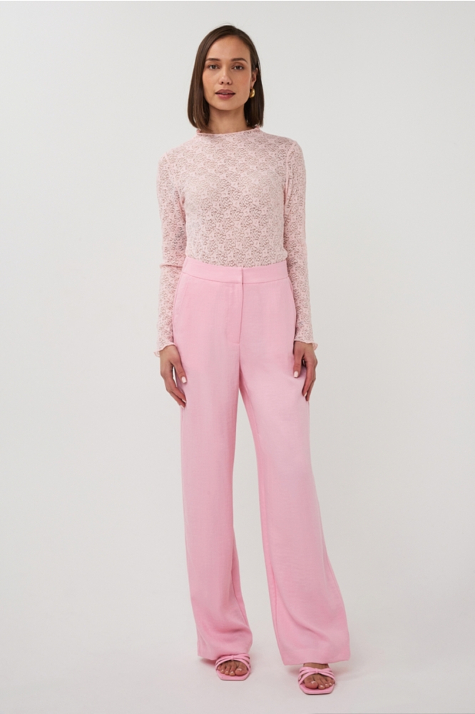 EsQualo roze dames broek | Model