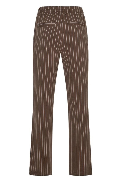 EsQualo bruine dames broek | Achteraanzicht