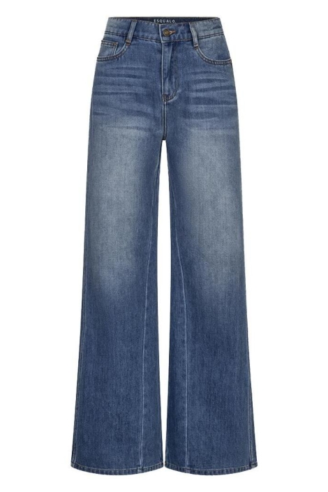 EsQualo blauwe dames jeans | Vooraanzicht