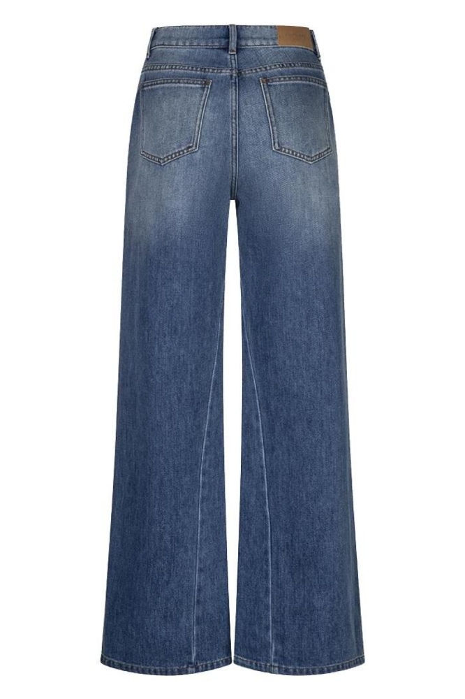 EsQualo blauwe dames jeans | Achteraanzicht