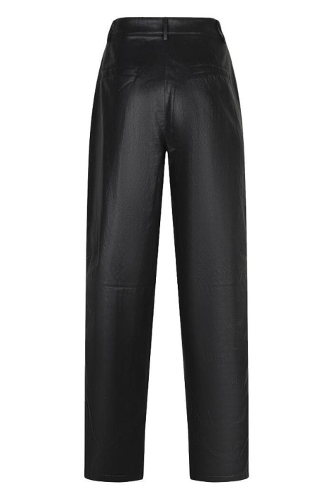 EsQualo zwarte dames broek | Achteraanzicht