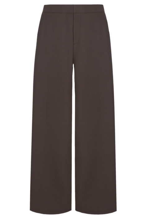 Fluresk bruine dames broek | Vooraanzicht