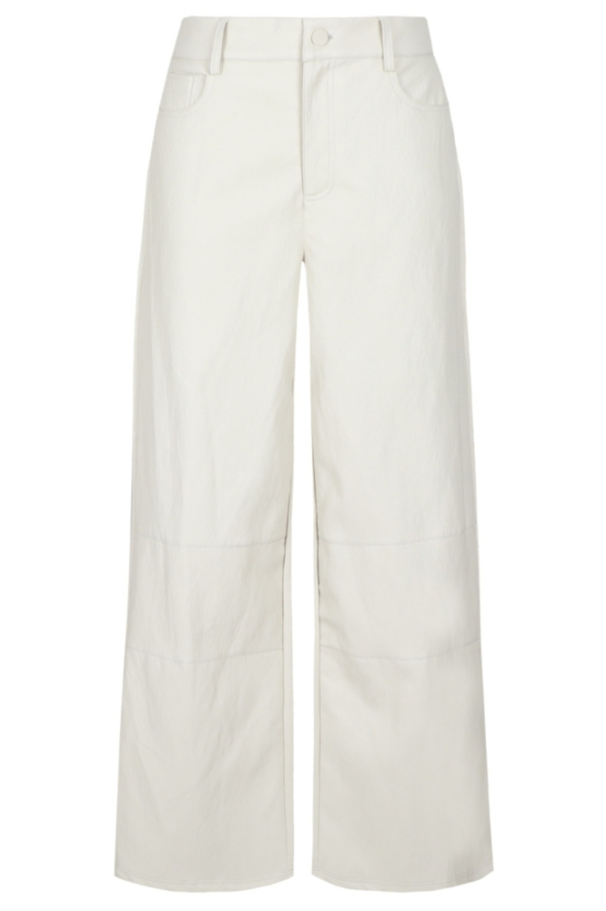 Fluresk beige dames broek | Vooraanzicht