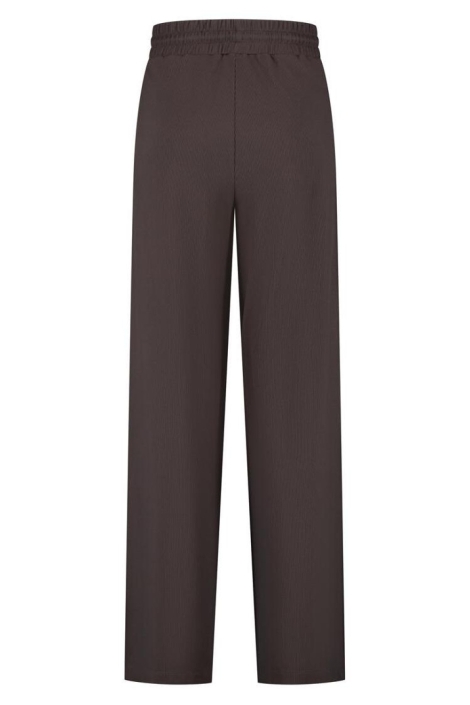 Lady Day bruine dames broek | Achteraanzicht