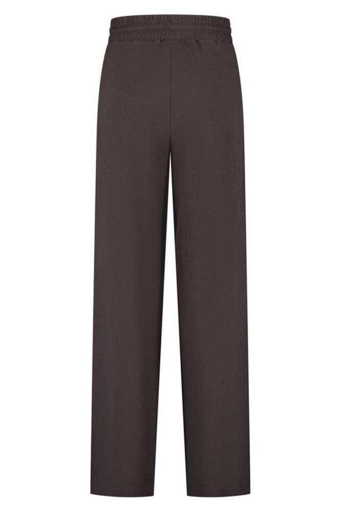 Lady Day bruine dames broek | Achteraanzicht