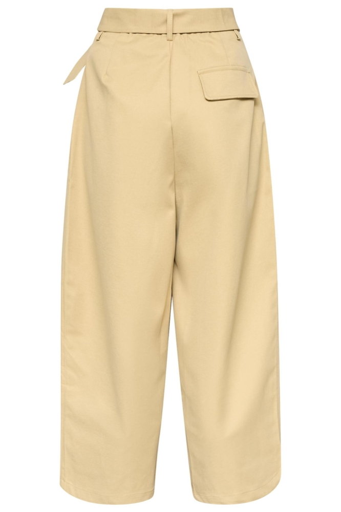 SisterS point camel dames broek | Achteraanzicht