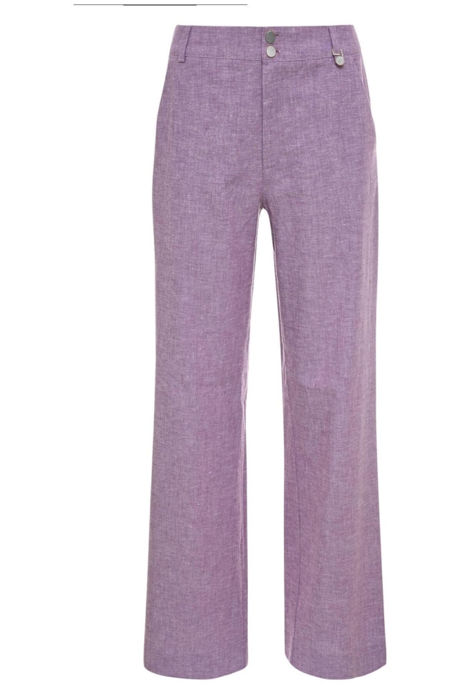 Zizo paarse dames broek | Vooraanzicht
