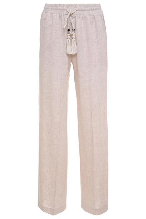 Zizo beige dames broek | Vooraanzicht