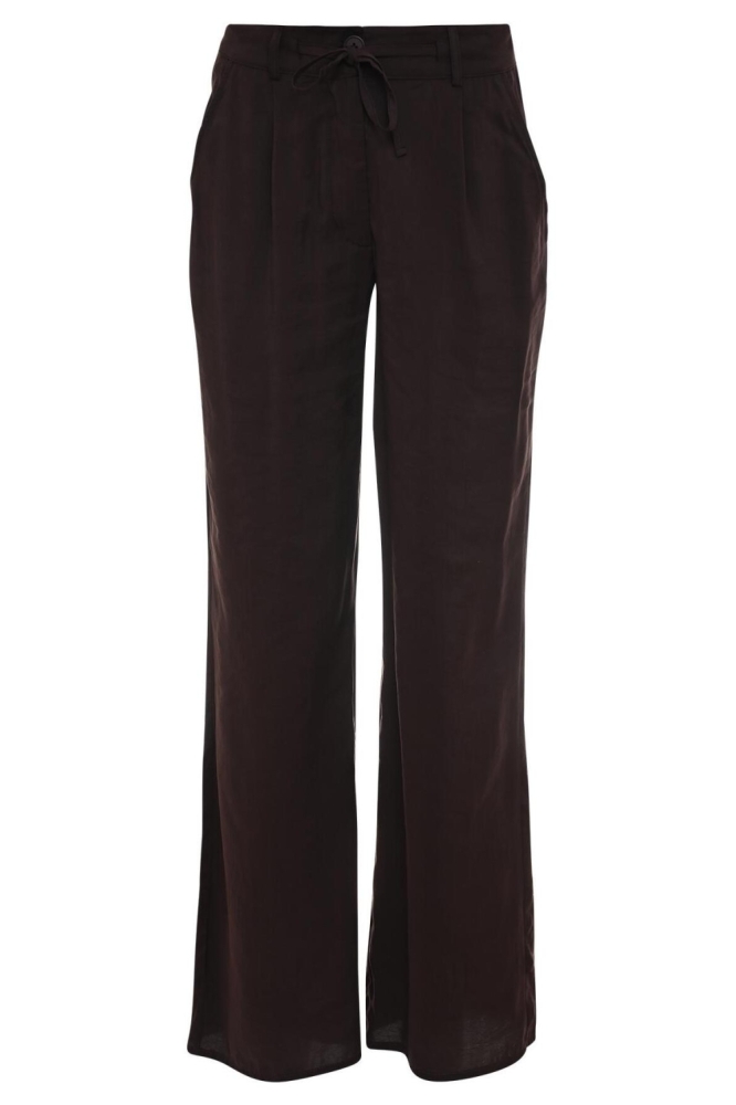 Zizo bruine dames broek | Vooraanzicht