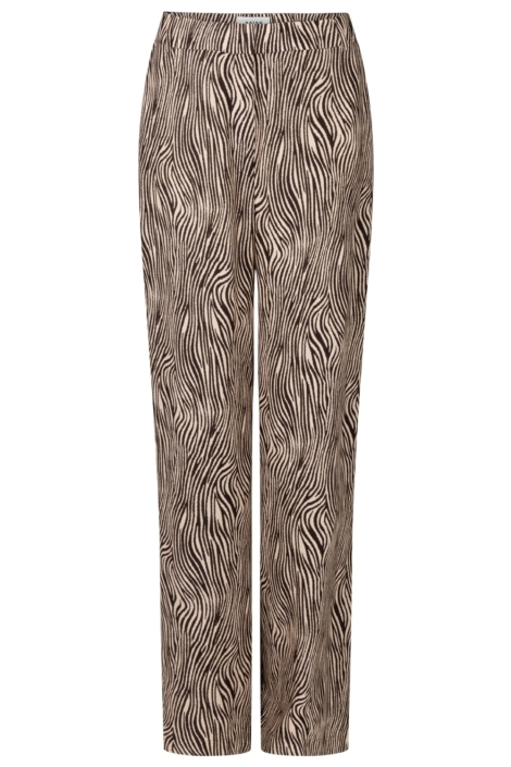 Aaiko bruine dames broek | Vooraanzicht