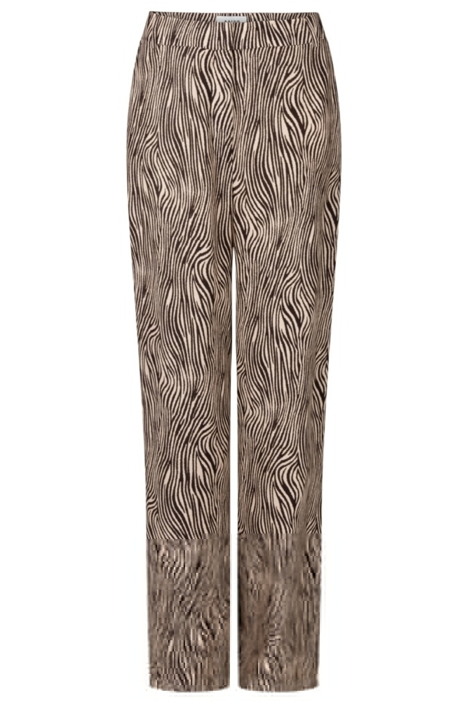 Aaiko bruine dames broek | Vooraanzicht