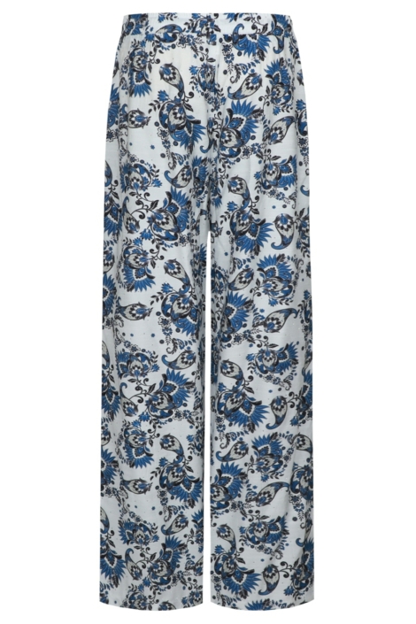 C&S The Label witte dames broek | Achteraanzicht