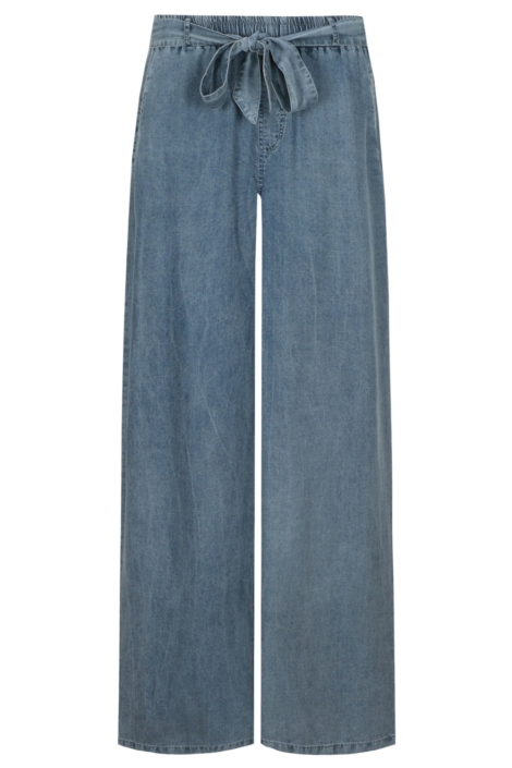 C&S The Label blauwe dames broek | Vooraanzicht