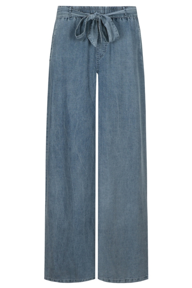 C&S The Label blauwe dames broek | Vooraanzicht