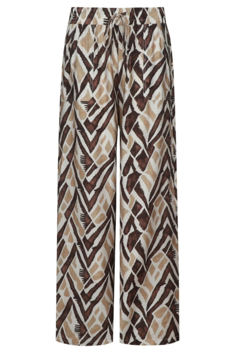 C&S The Label zand dames broek | Vooraanzicht