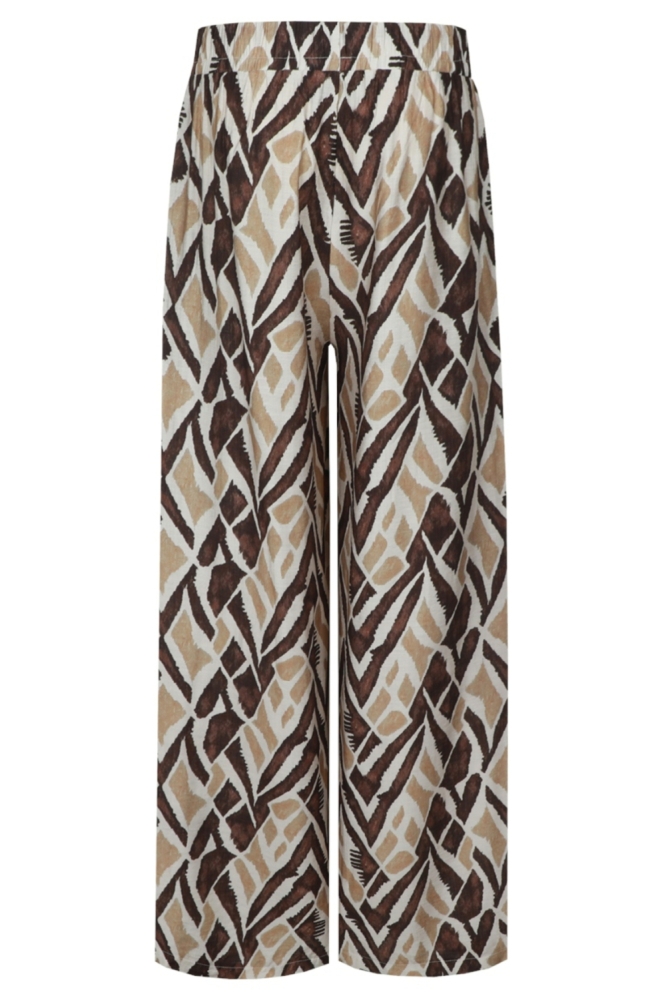 C&S The Label zand dames broek | Achteraanzicht