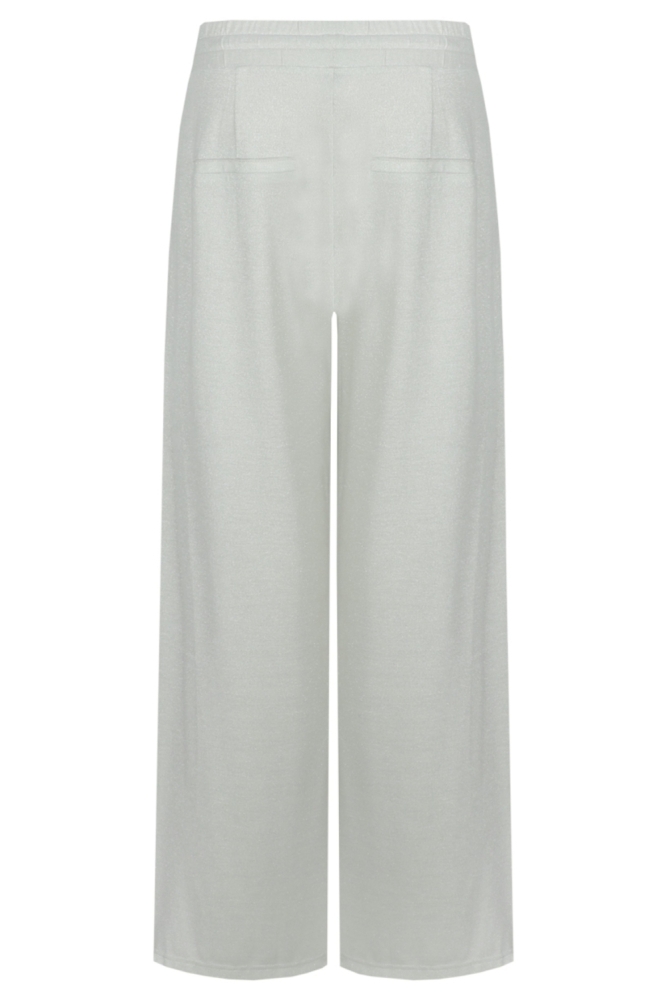 C&S The Label witte dames broek | Achteraanzicht