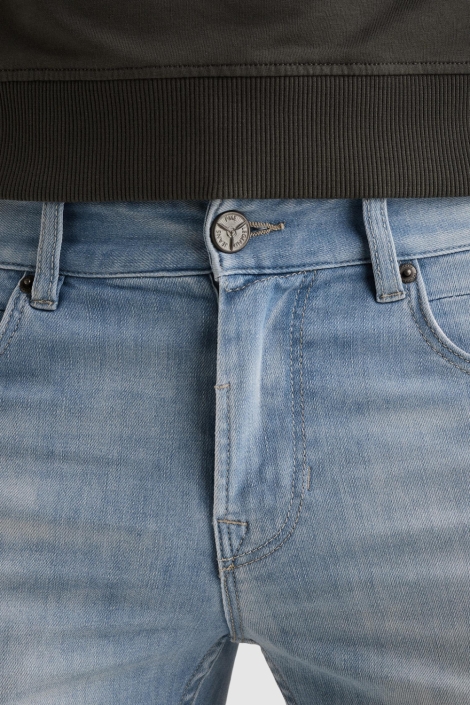 PME legend blauwe heren jeans | Close up