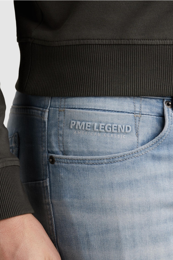 PME legend blauwe heren jeans | Close up