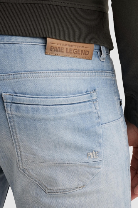 PME legend blauwe heren jeans | Close up