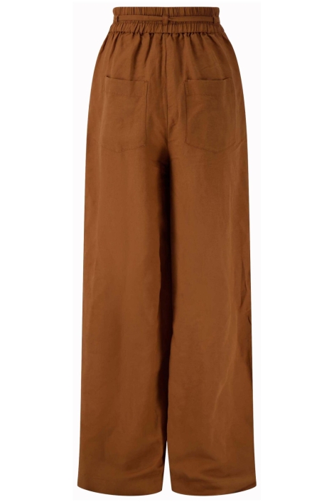 Zusss camel dames broek | Achteraanzicht