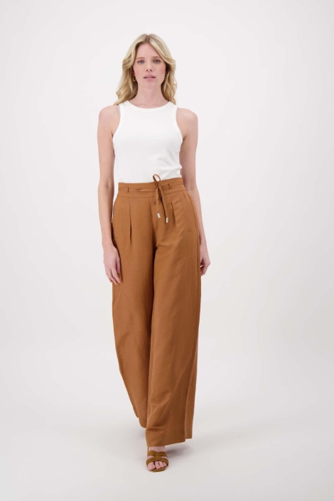 Zusss camel dames broek | Model