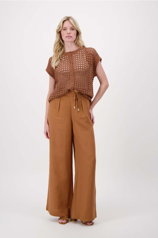 Zusss camel dames broek | Model