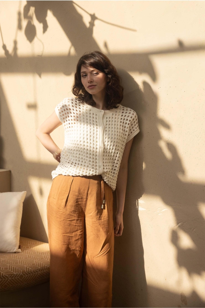 Zusss camel dames broek | Sfeerbeeld, In situatie
