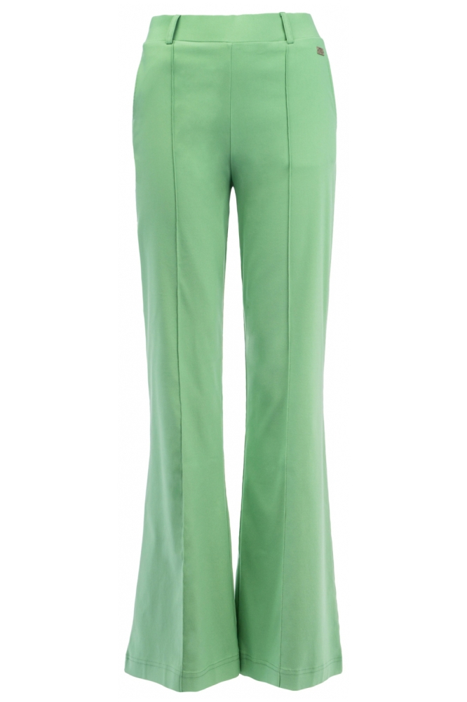 TQ Amsterdam groene dames broek | Vooraanzicht