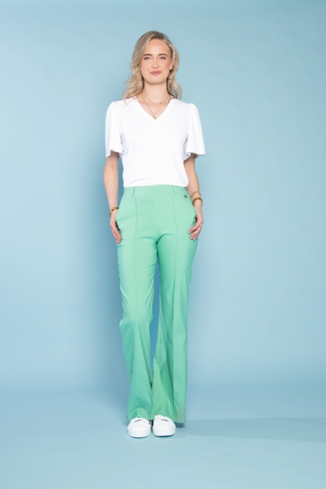 TQ Amsterdam groene dames broek | Model
