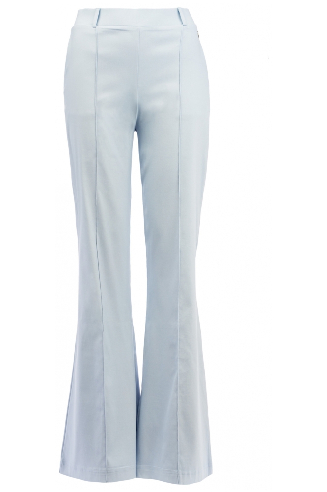 TQ Amsterdam blauwe dames broek | Vooraanzicht