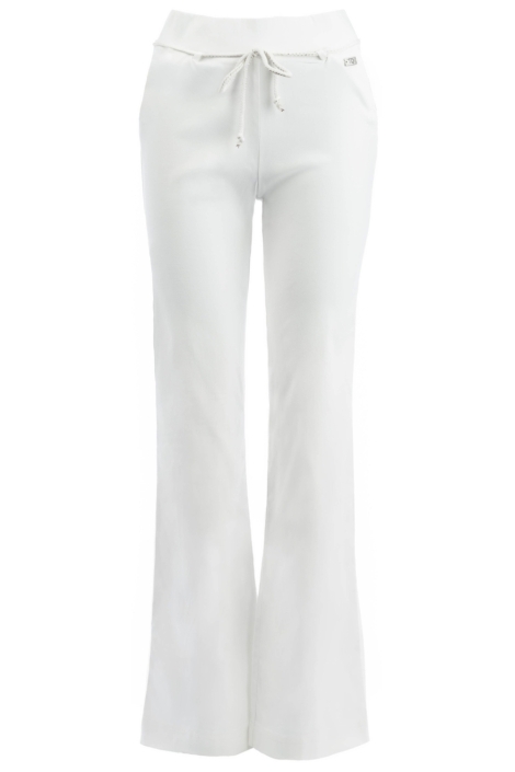 TQ Amsterdam witte dames broek | Vooraanzicht