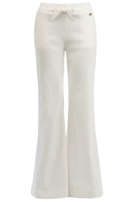 TQ Amsterdam witte dames broek | Vooraanzicht