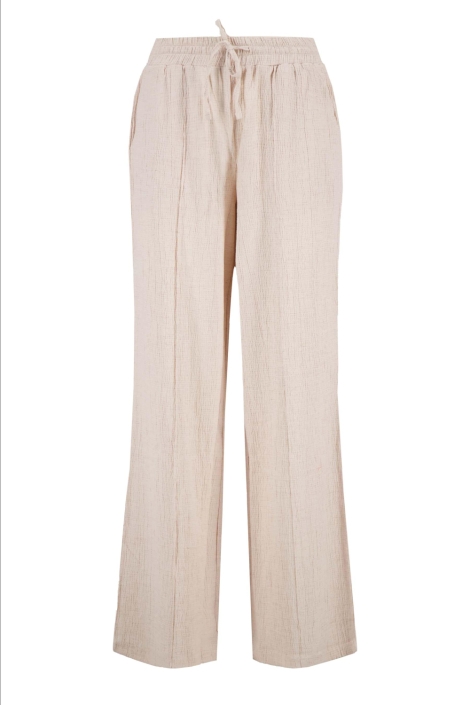 Zusss beige dames broek | Vooraanzicht