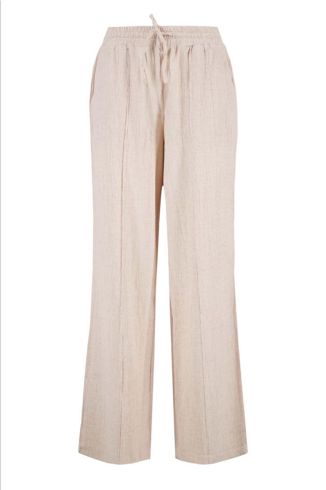 Zusss beige dames broek | Vooraanzicht