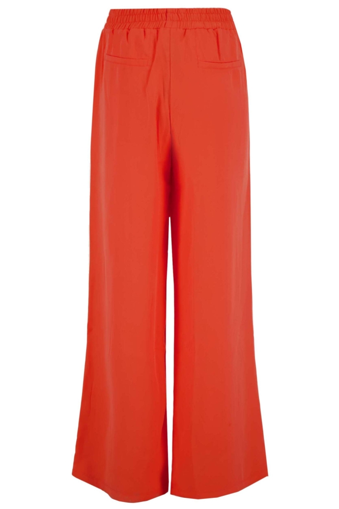 Zusss rode dames broek | Achteraanzicht