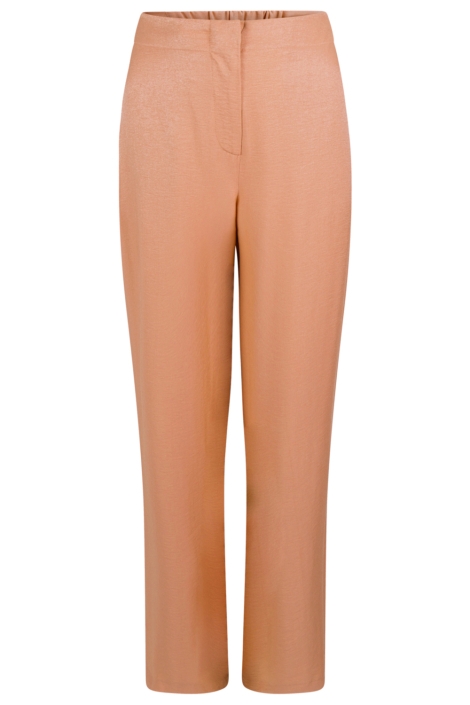 Juffrouw Jansen oranje dames broek | Vooraanzicht