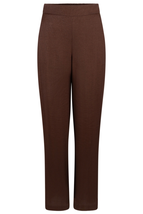 Juffrouw Jansen bruine dames broek | Vooraanzicht