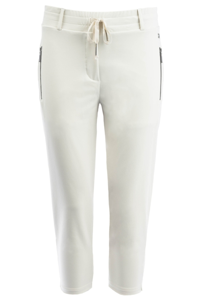 TQ Amsterdam ecru dames broek | Vooraanzicht