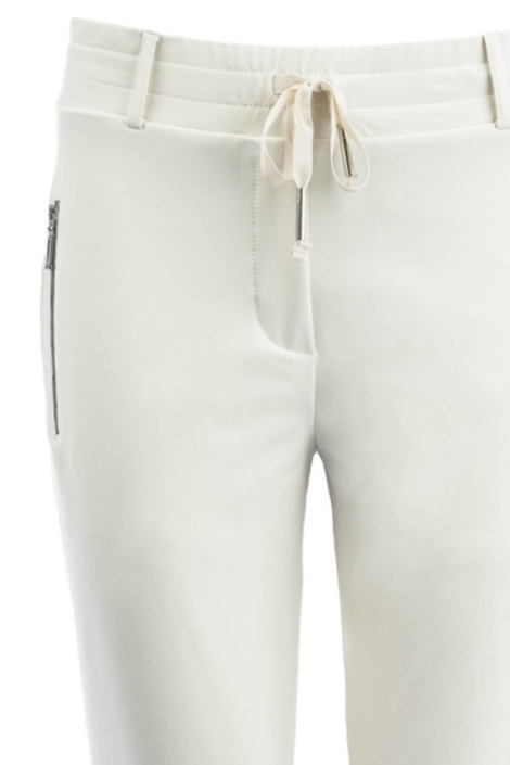 TQ Amsterdam ecru dames broek | Close up