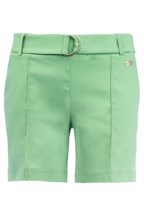 TQ Amsterdam groene dames korte broek | Vooraanzicht