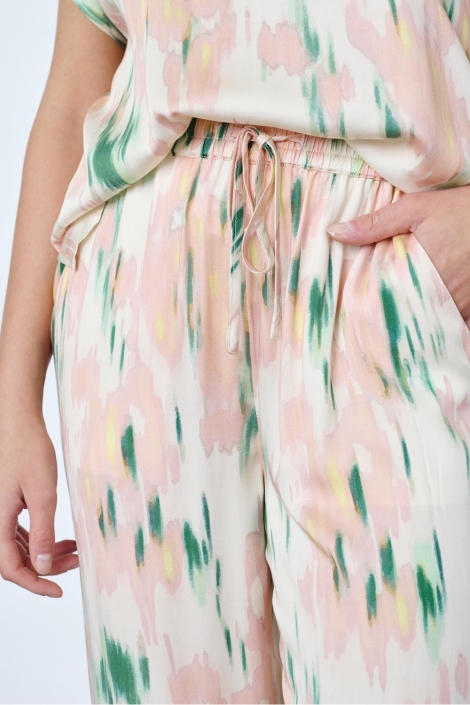 SisterS point multi color dames broek | Close up