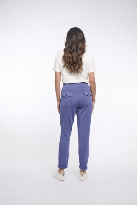 Zoso blauwe dames broek | Model