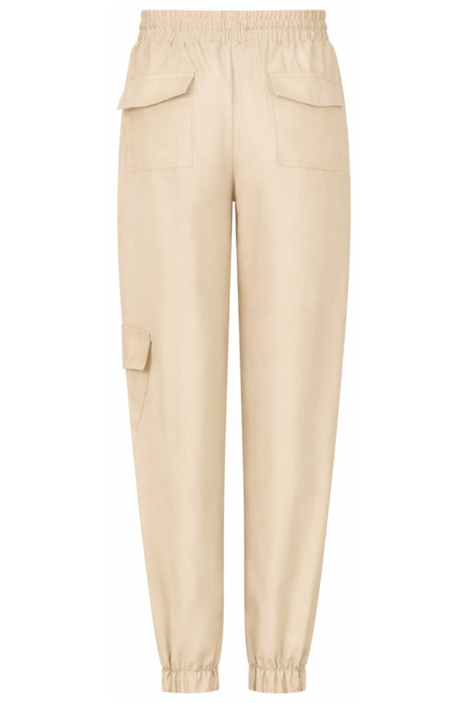 Zoso zand dames broek | Achteraanzicht