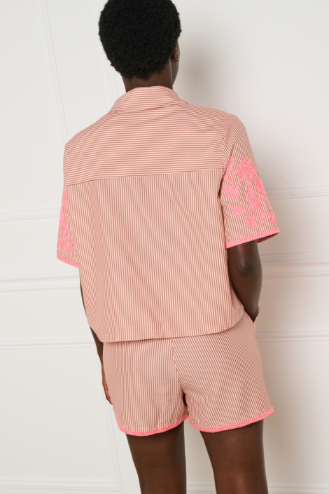 LolaLiza beige dames korte broek | Model