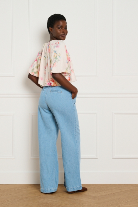 LolaLiza blauwe dames jeans | Model