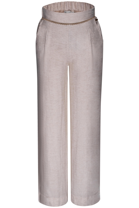 Kimara beige dames broek | Vooraanzicht