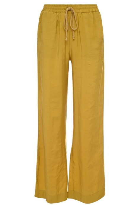 Zizo gele dames broek | Vooraanzicht