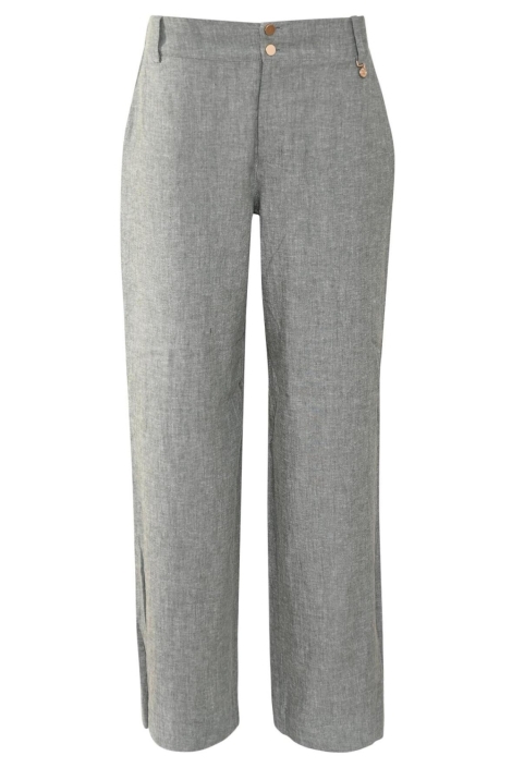 Zizo groene dames broek | Vooraanzicht